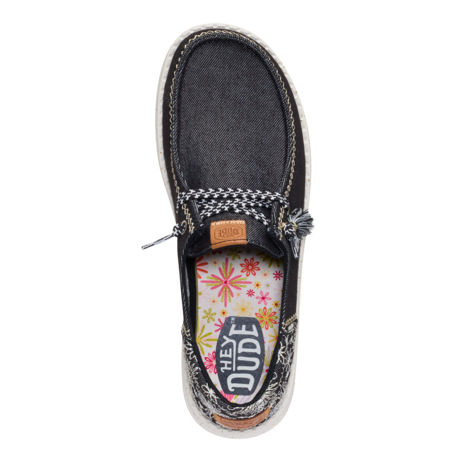 Wendy Funk Embroidered Floral ÿ Black - Image 6