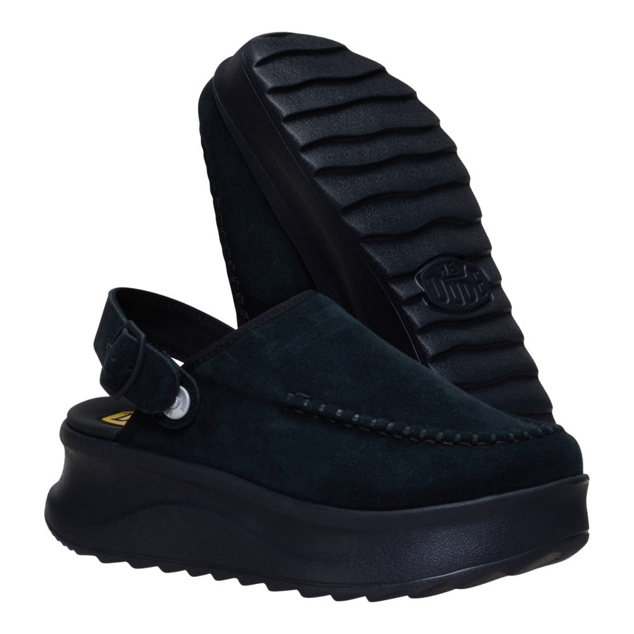 Delray Clog Suede ÿ Black - Image 4
