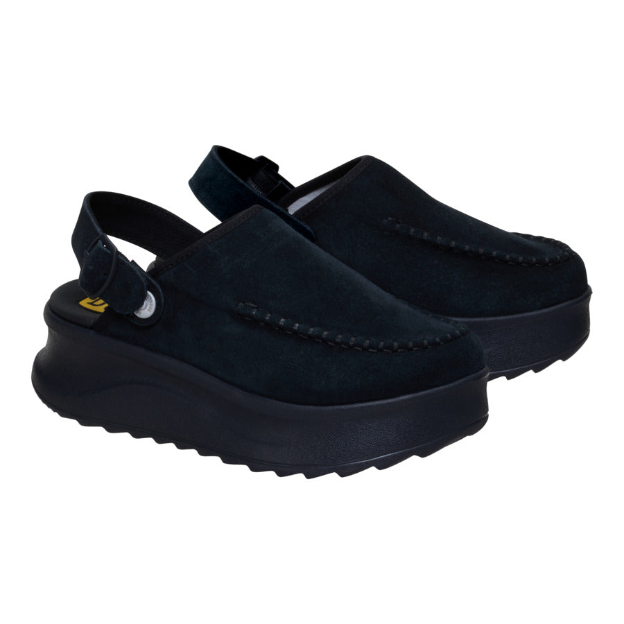 Delray Clog Suede ÿ Black - Image 3