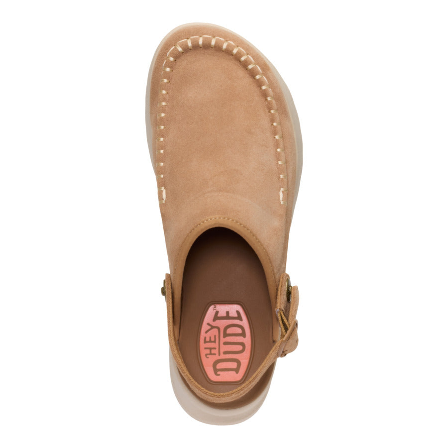 Delray Clog Suede ÿ Tan - Image 8