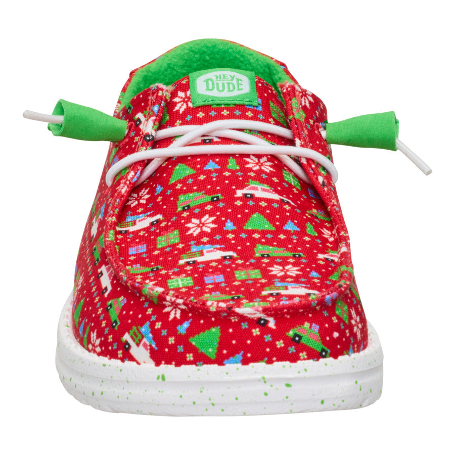 Wendy Holiday Sweater ÿ Red/Green - Image 4