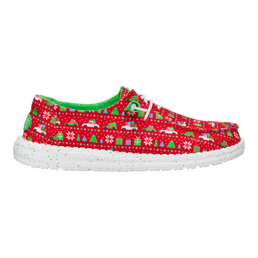 Wendy Holiday Sweater ÿ Red/Green - Image 8