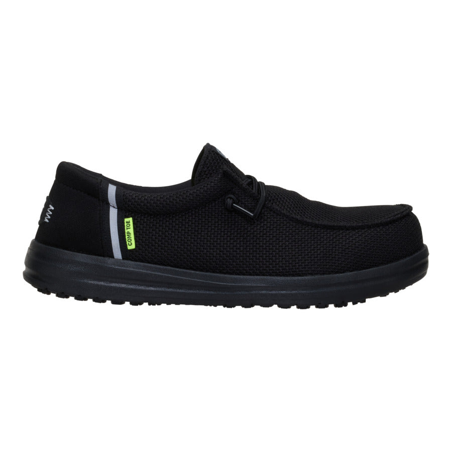 Wendy Work Comp Toe ÿ Black/Black - Image 8