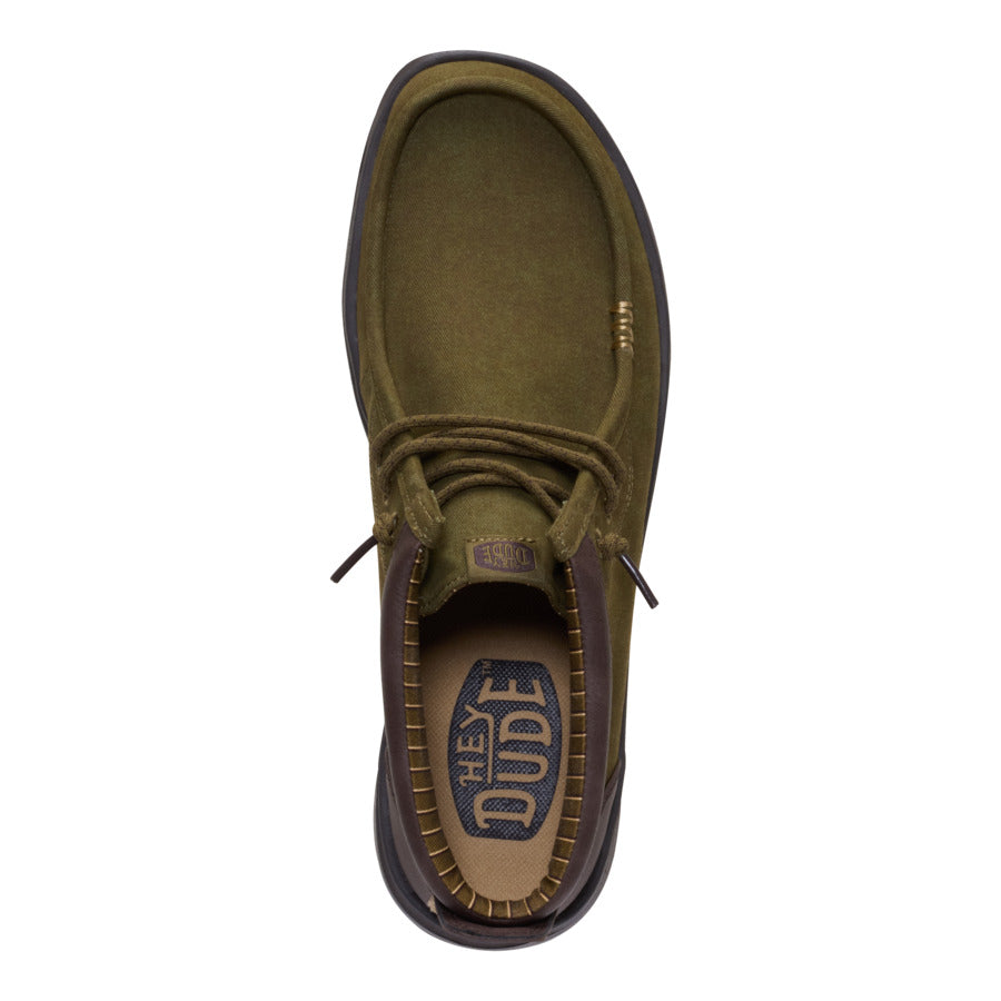 Wally Mid Gripr Vin Classic ÿ Dark Olive/Mole Brown - Image 6