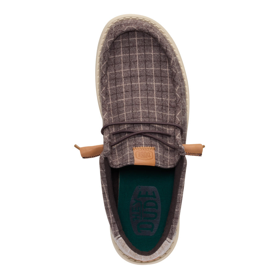 Wally Plaid Corduroy ÿ Mole Brown/Multi - Image 6