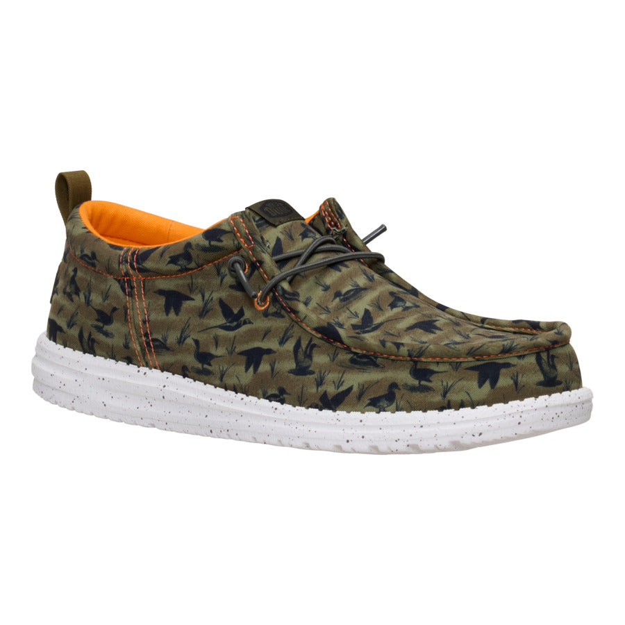 Wally Funk Duck Print - Dark Olive/Multi - Image 7
