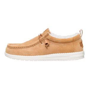 Wally Suede Shearling ÿ Lion Orange/Multi