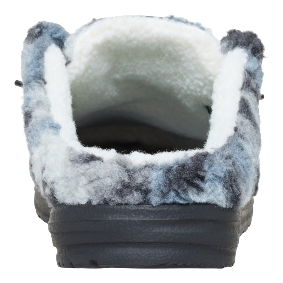 Wally Slipper Cozy Camo ÿ Stormy Blue/Camo - Image 5
