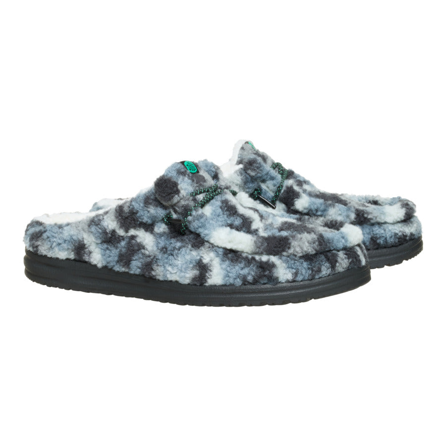 Wally Slipper Cozy Camo ÿ Stormy Blue/Camo - Image 2