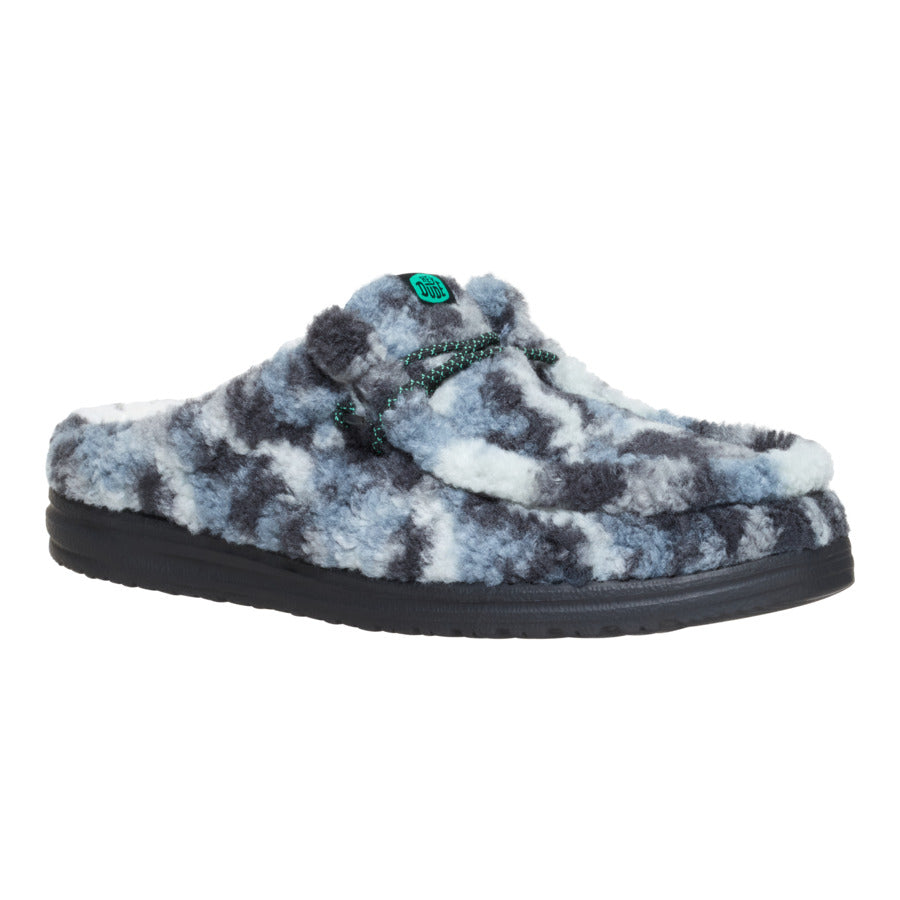 Wally Slipper Cozy Camo ÿ Stormy Blue/Camo - Image 7