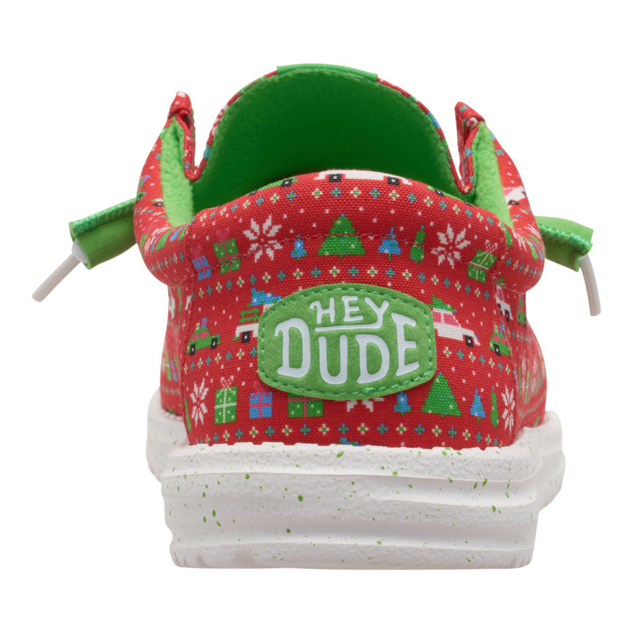 Wally Holiday Sweater ÿ Red/Green/Multi - Image 5