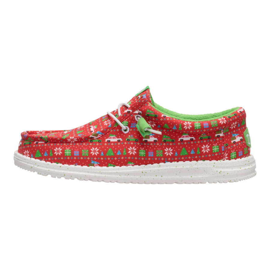 Wally Holiday Sweater ÿ Red/Green/Multi