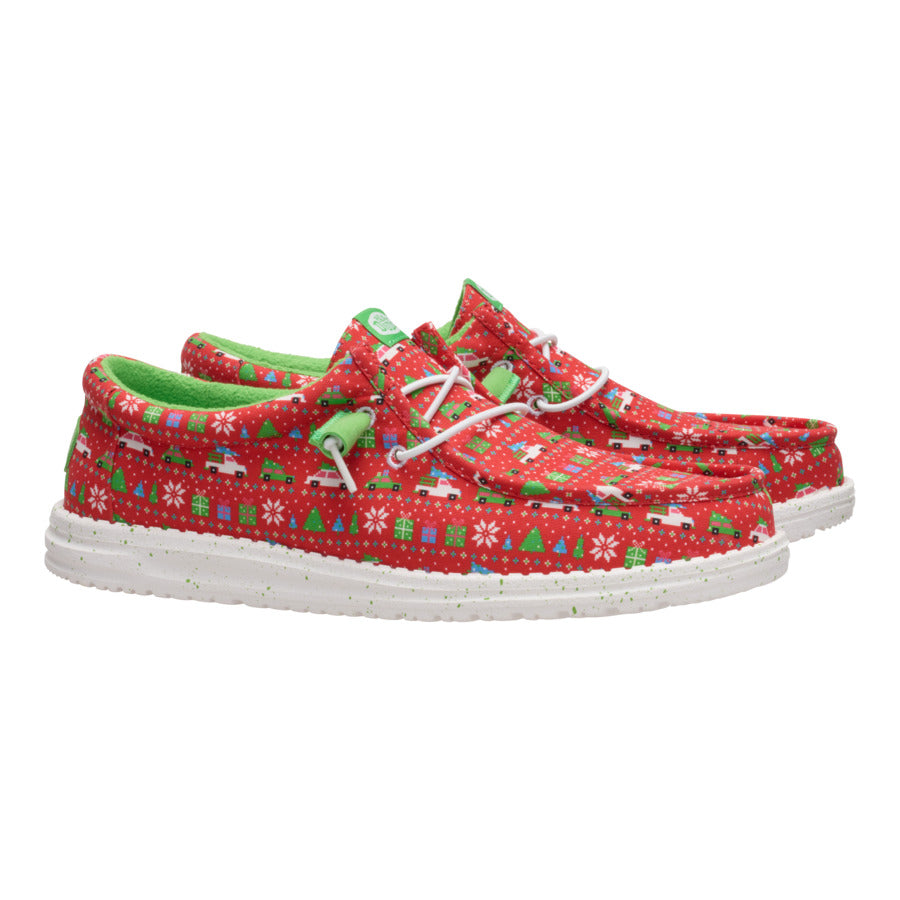 Wally Holiday Sweater ÿ Red/Green/Multi - Image 2
