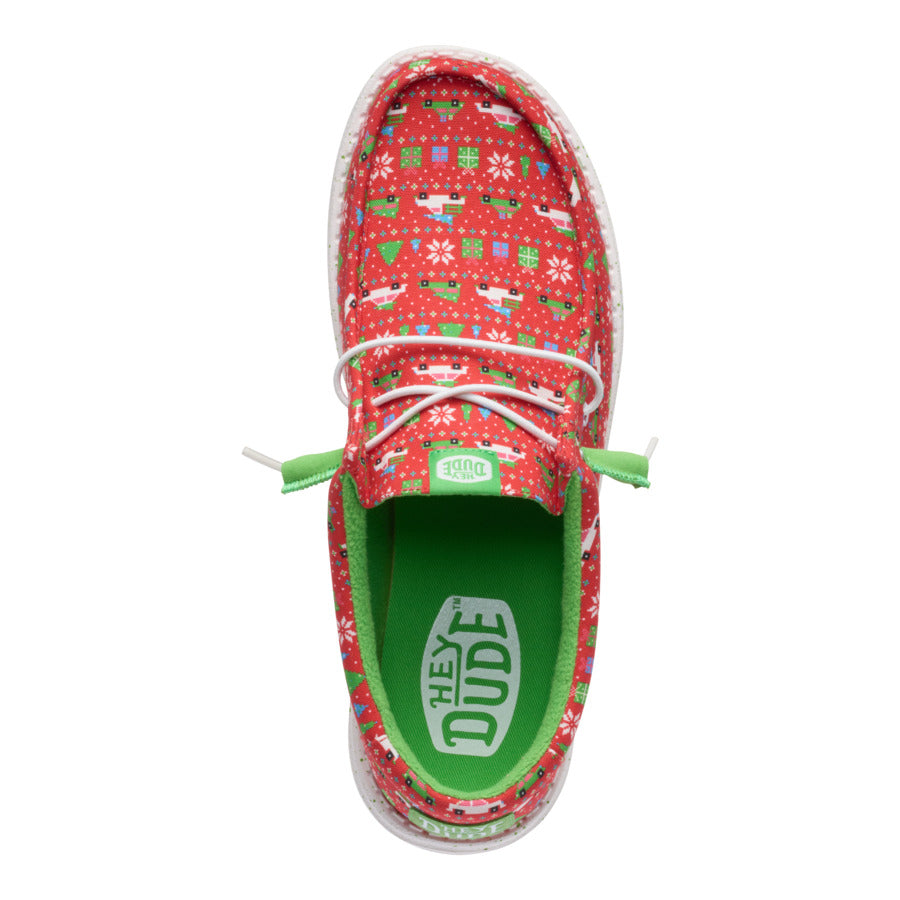 Wally Holiday Sweater ÿ Red/Green/Multi - Image 6
