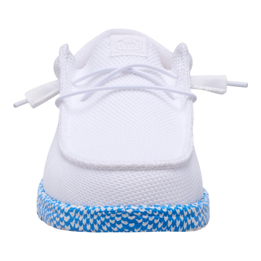 Wally Funk Warped Geo ÿ White/Brilliant Blue - Image 4