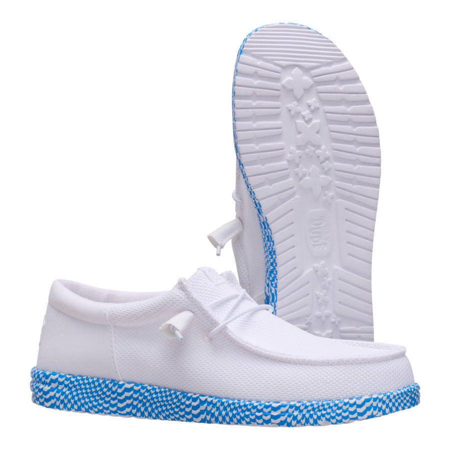 Wally Funk Warped Geo ÿ White/Brilliant Blue - Image 3