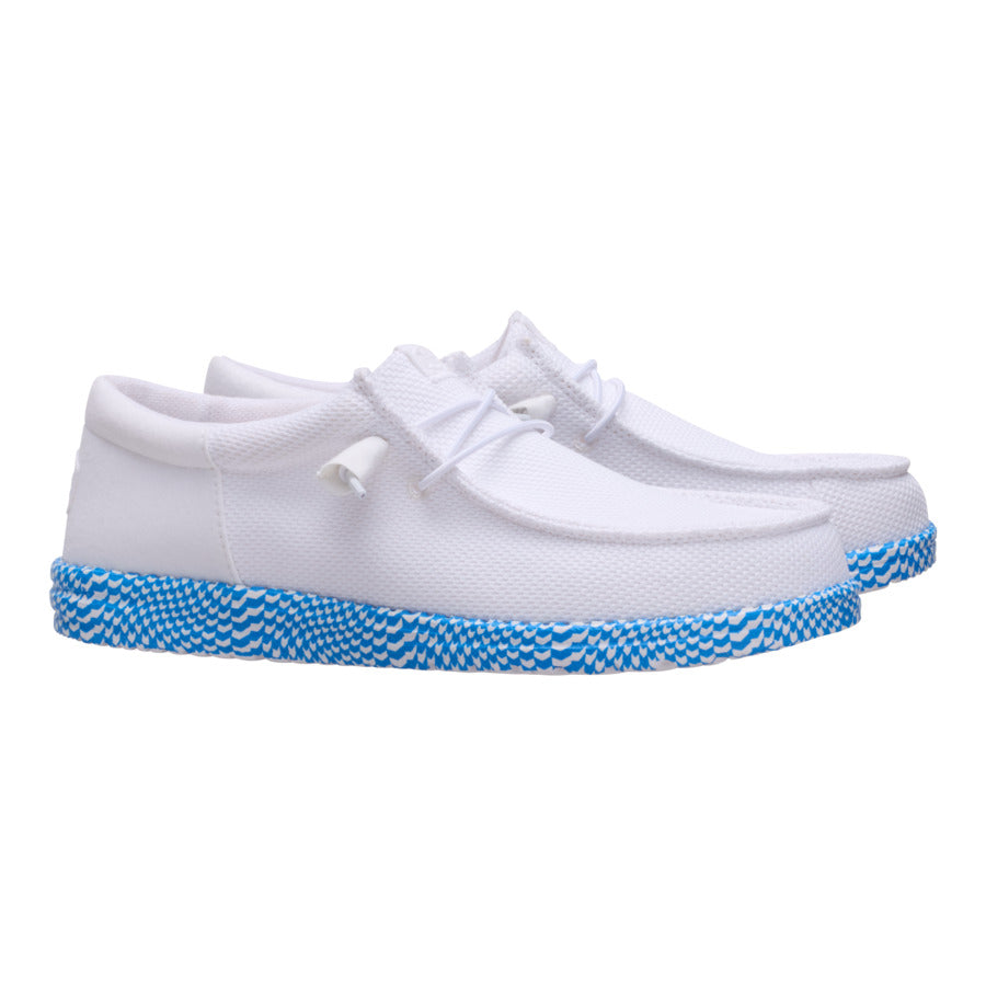 Wally Funk Warped Geo ÿ White/Brilliant Blue - Image 2