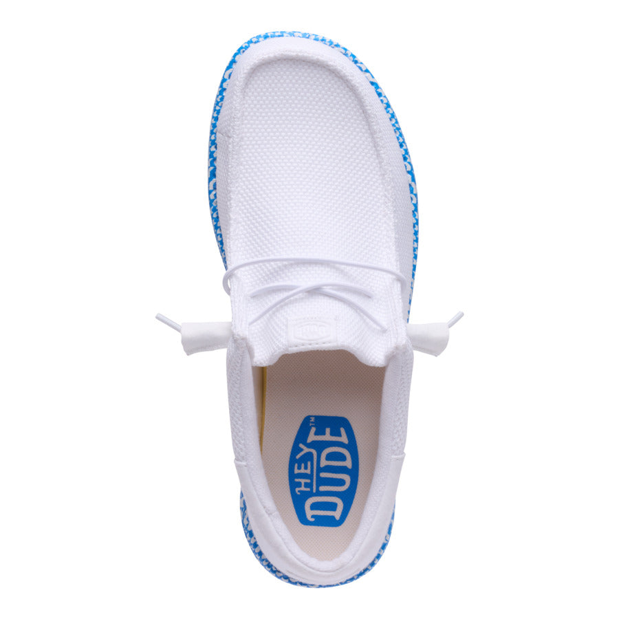 Wally Funk Warped Geo ÿ White/Brilliant Blue - Image 6