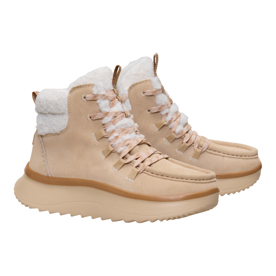 Wendy Peak Apres Suede Cozy Stitch ÿ Tan - Image 3