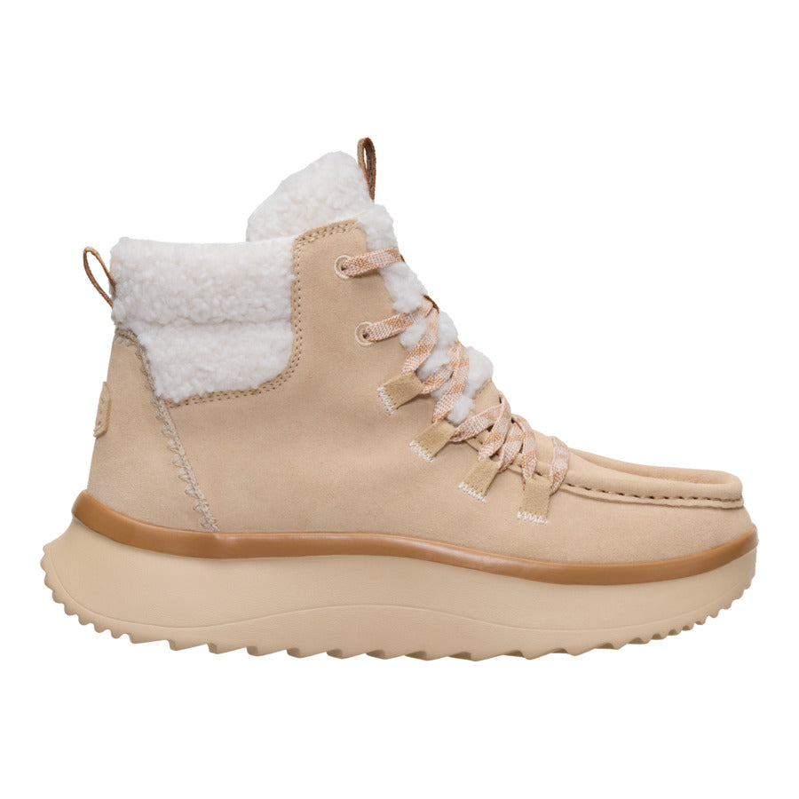 Wendy Peak Apres Suede Cozy Stitch ÿ Tan - Image 9