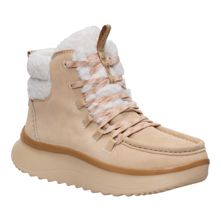 Wendy Peak Apres Suede Cozy Stitch ÿ Tan - Image 8