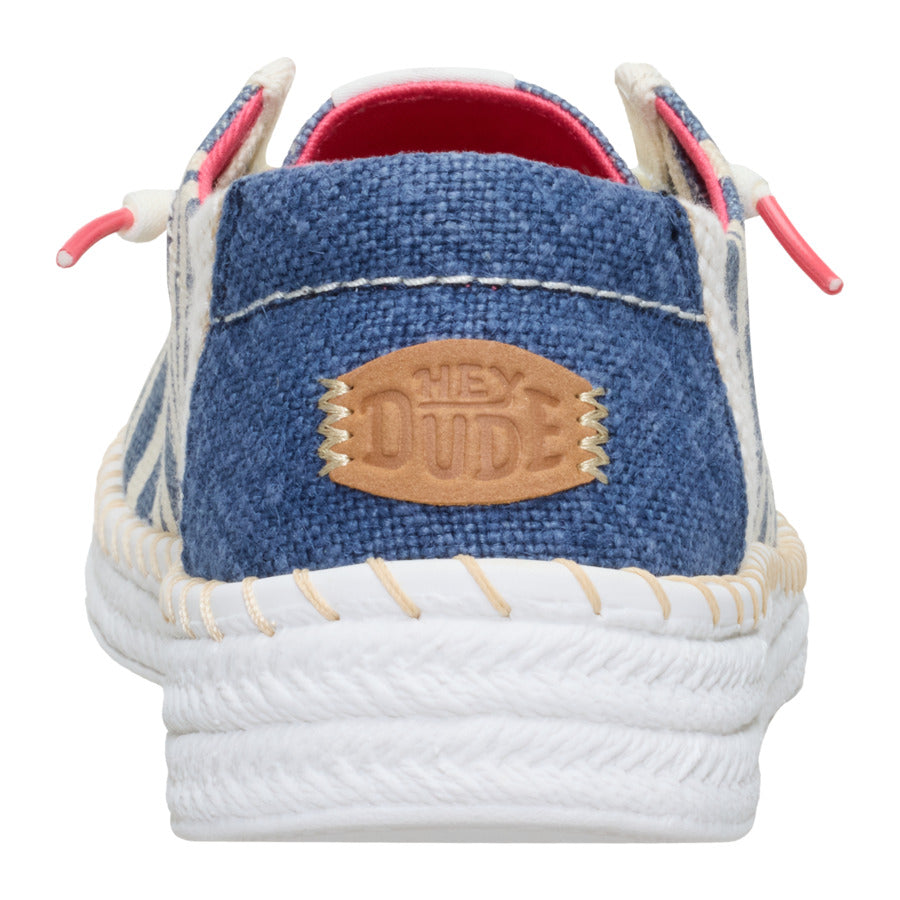 Wendy Espadrille Coast ÿ Navy/White - Image 5
