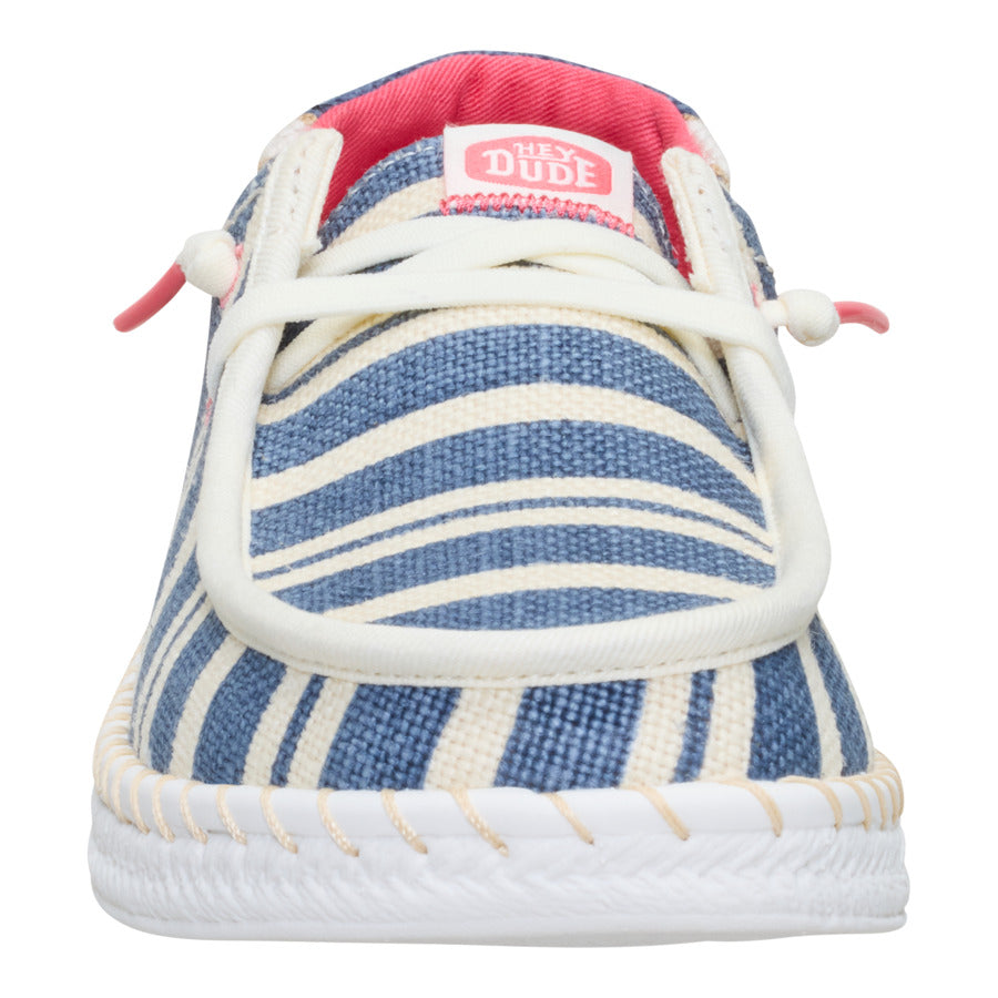Wendy Espadrille Coast ÿ Navy/White - Image 4