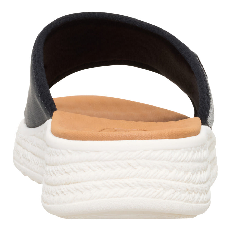 Tide Espadrille Slide ÿ Black/Egret - Image 5
