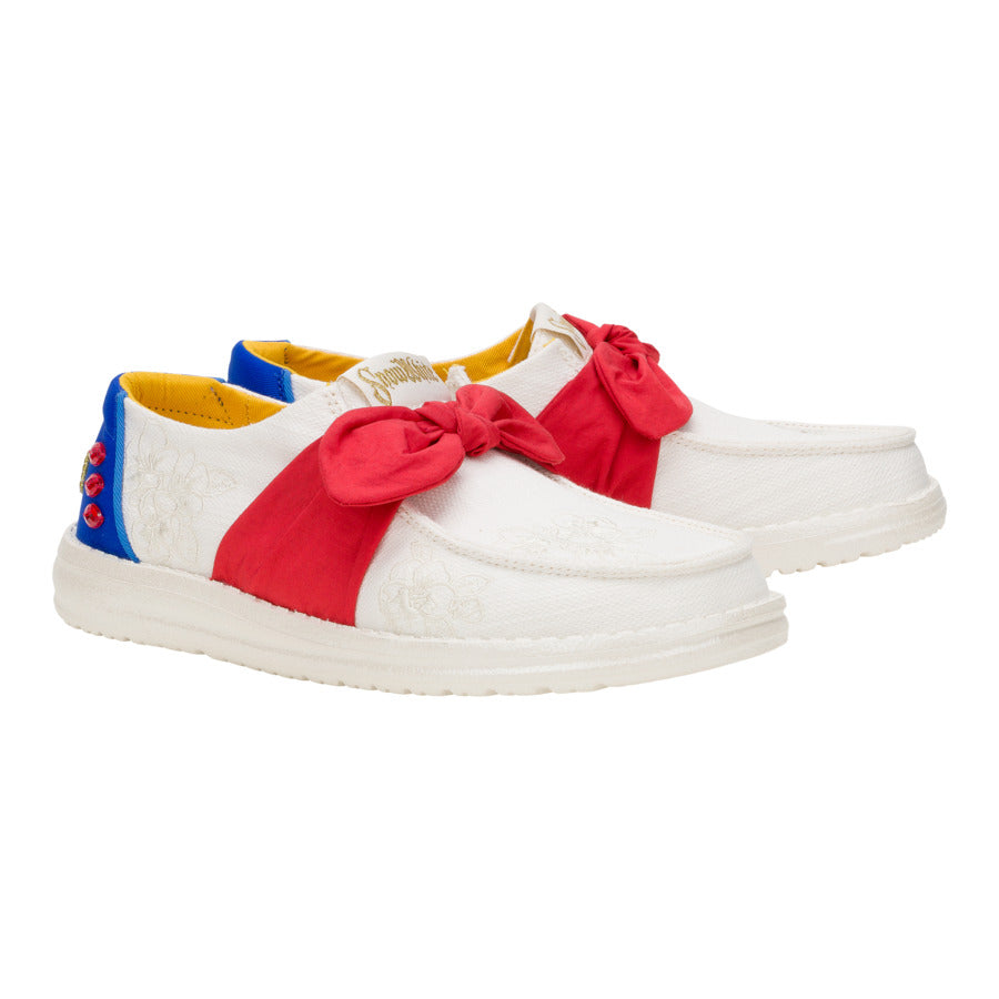 Wendy Bow Snow White ÿ White/Blue/Red - Image 2