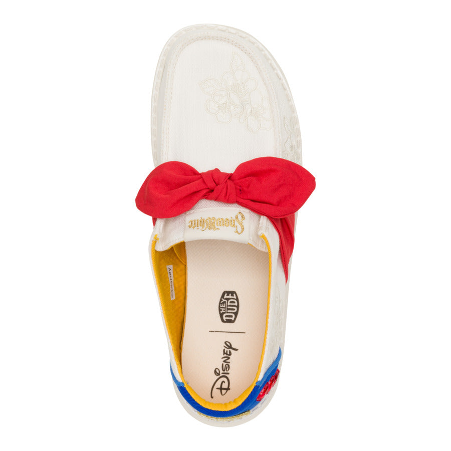 Wendy Bow Snow White ÿ White/Blue/Red - Image 6