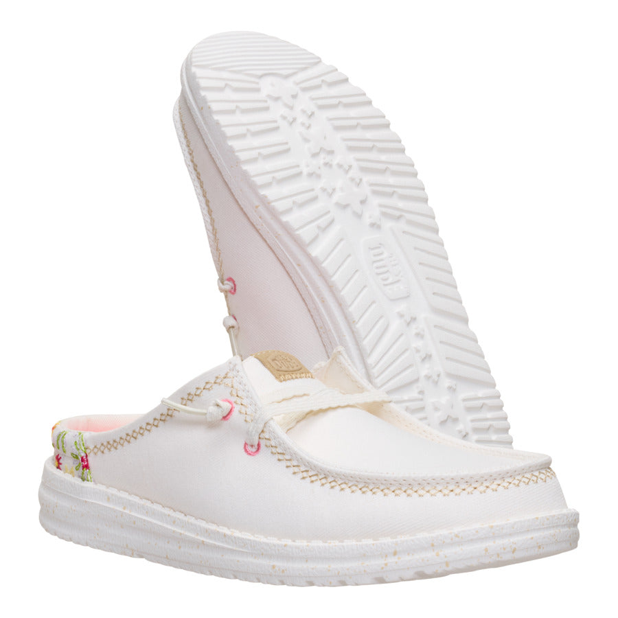 Wendy Slip Embroidered Floral ÿ Off White - Image 3