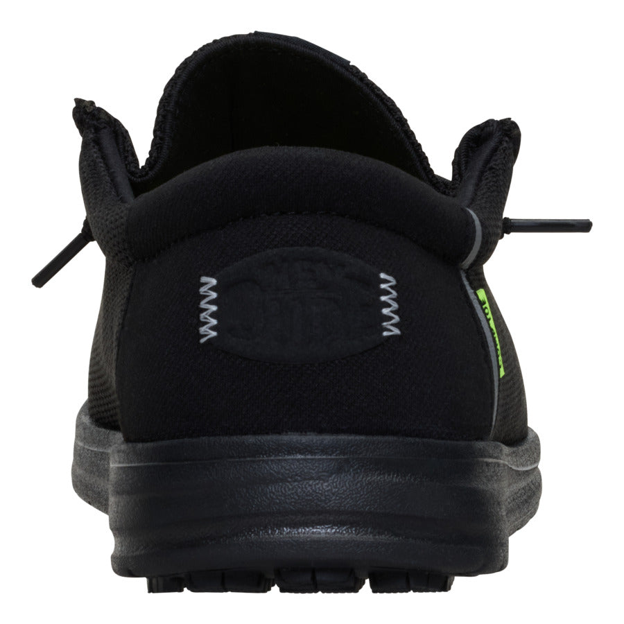 Wally Work Comp Toe Wide ÿ Black/Black - Image 5