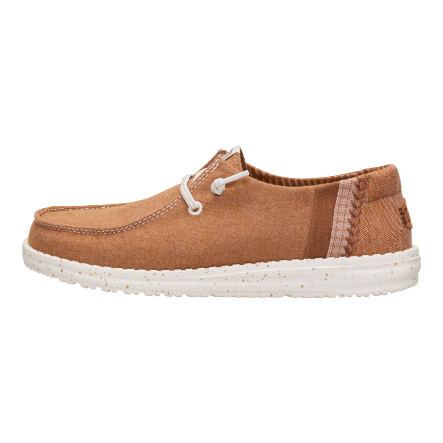 Wendy Break Brushed Linen ÿ Chestnut