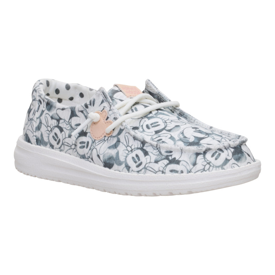 Disney Minnie Mouse Print Wendy Youth ÿ Grey Multi - Image 7
