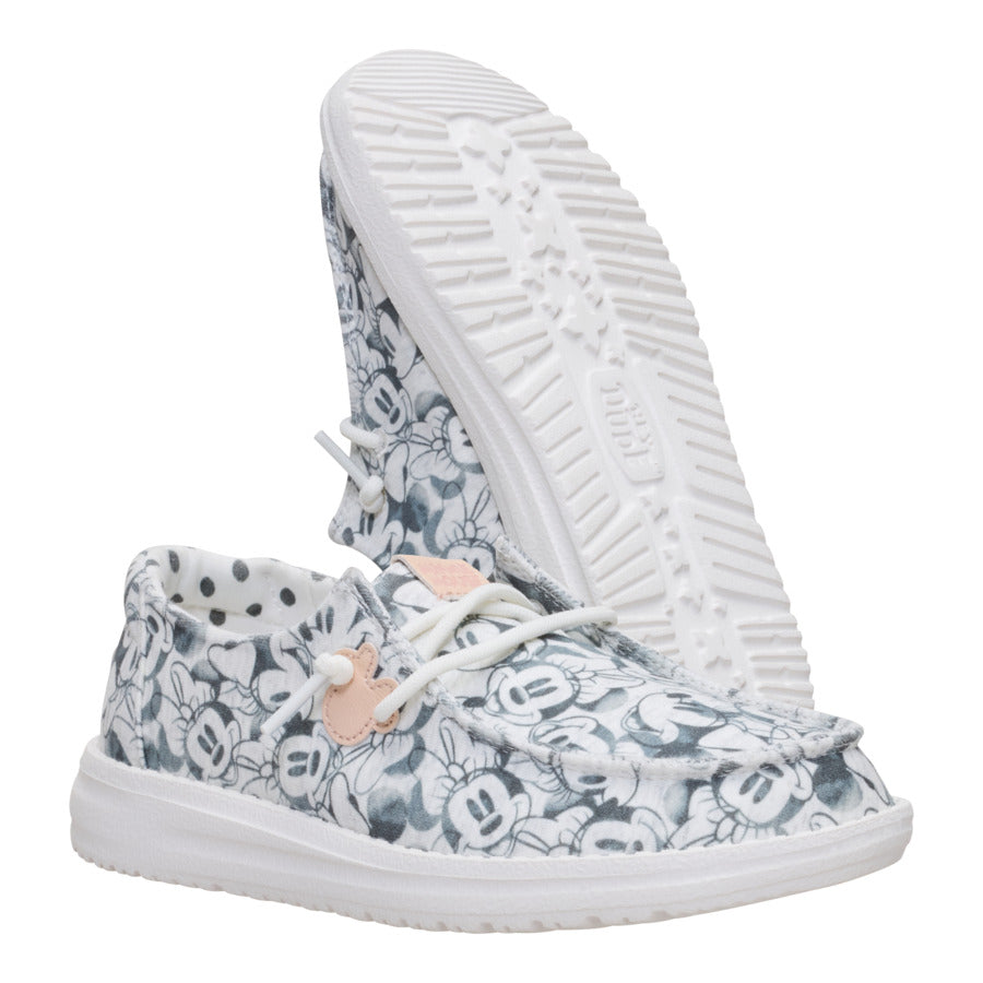 Disney Minnie Mouse Print Wendy Youth ÿ Grey Multi - Image 3