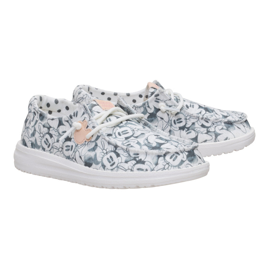 Disney Minnie Mouse Print Wendy Youth ÿ Grey Multi - Image 2