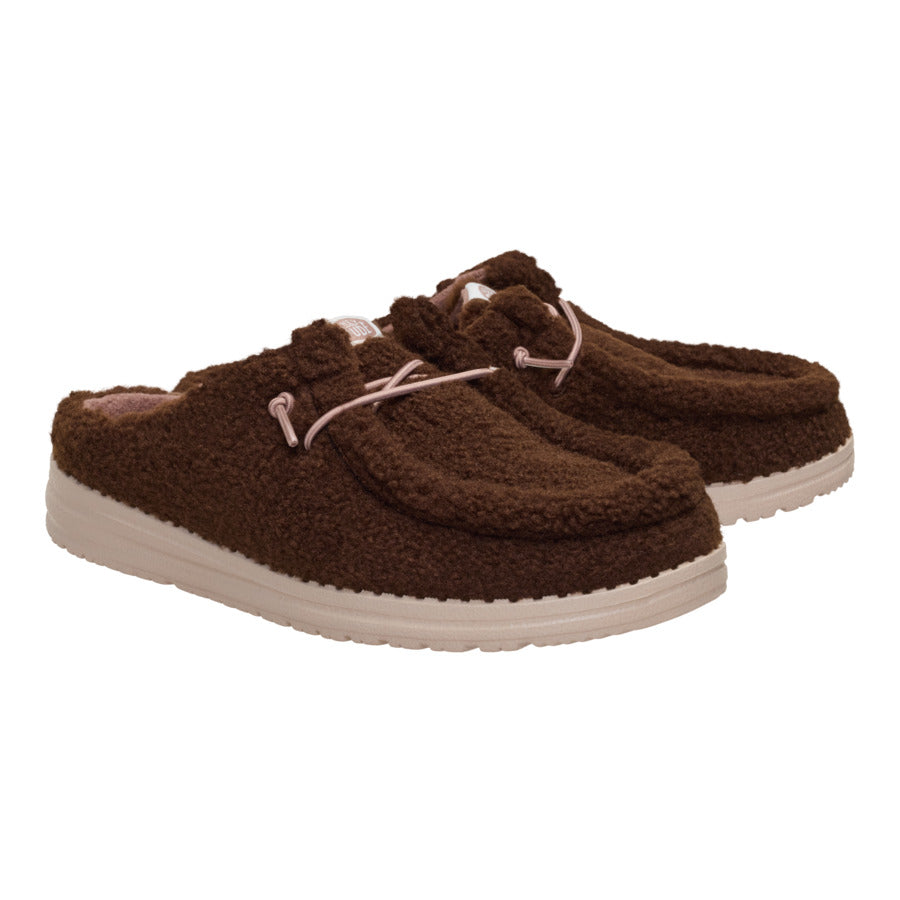 Wendy Slip Sherpa ÿ Dark Brown - Image 2