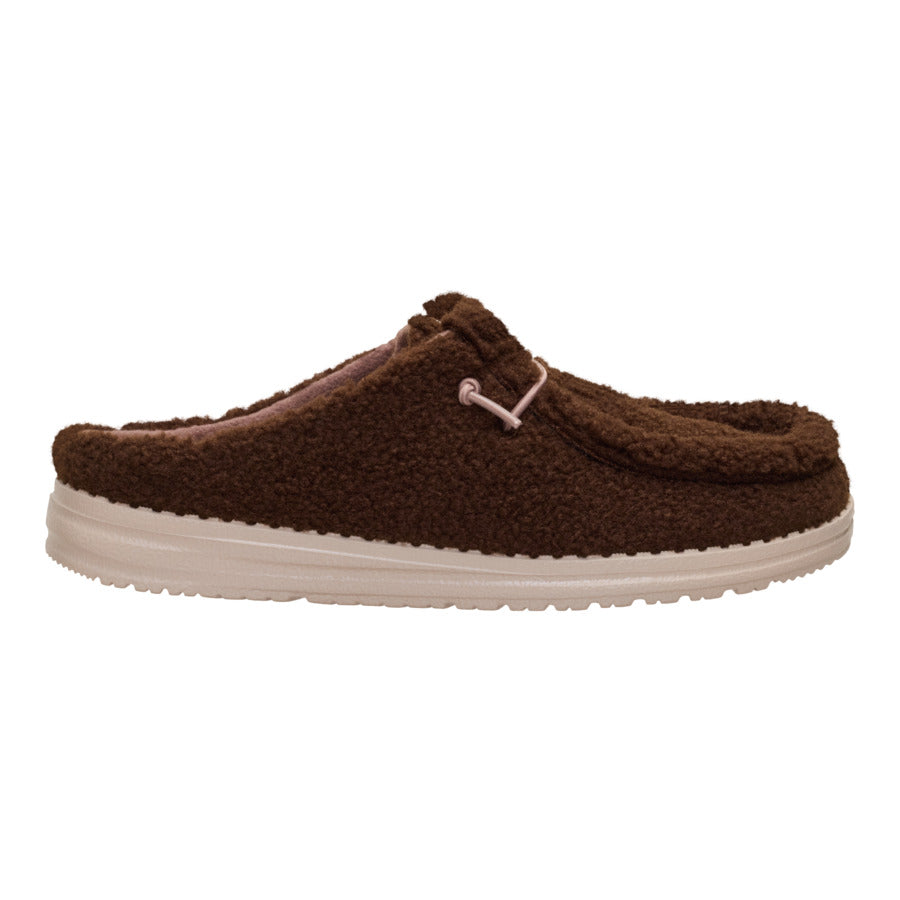 Wendy Slip Sherpa ÿ Dark Brown - Image 8