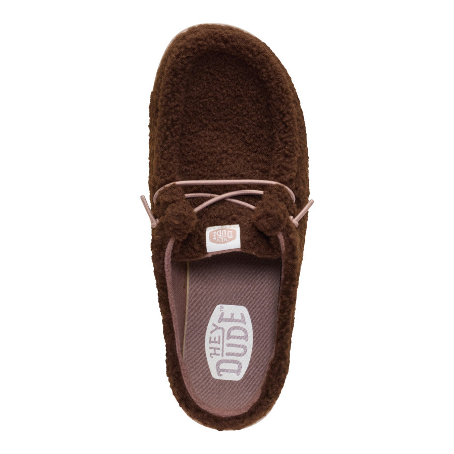 Wendy Slip Sherpa ÿ Dark Brown - Image 6