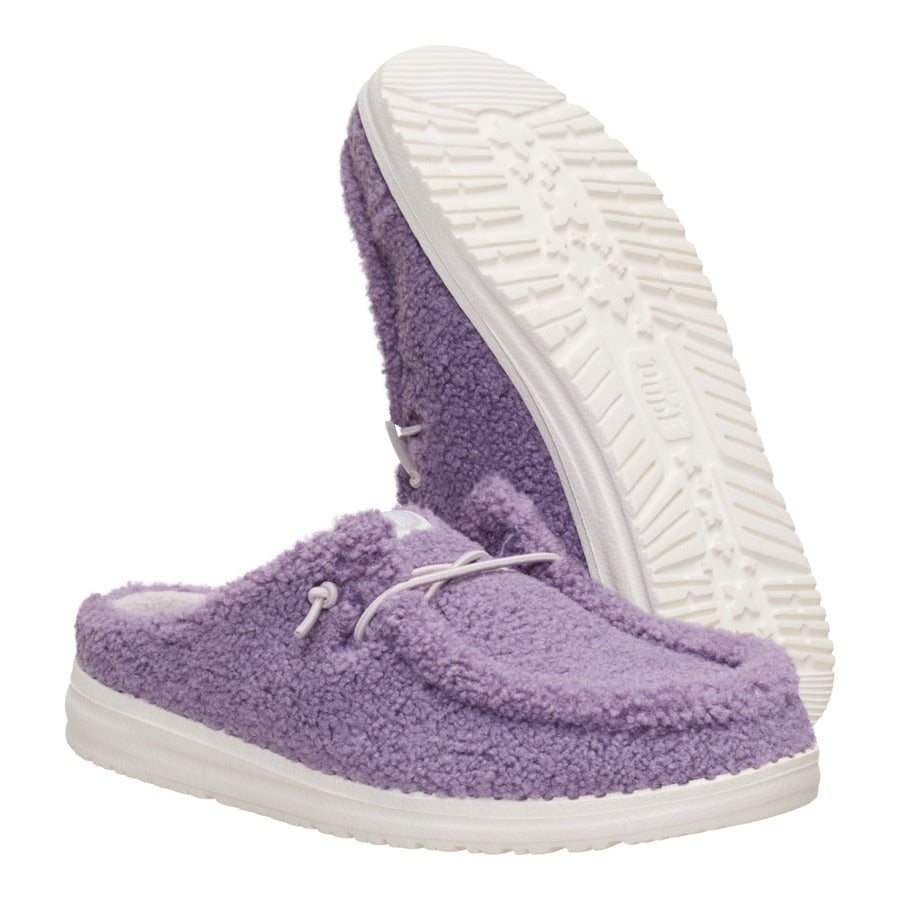 Wendy Slip Sherpa ÿ Purple Ash - Image 3
