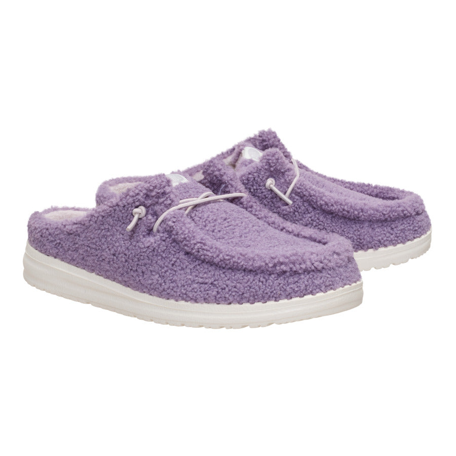 Wendy Slip Sherpa ÿ Purple Ash - Image 2