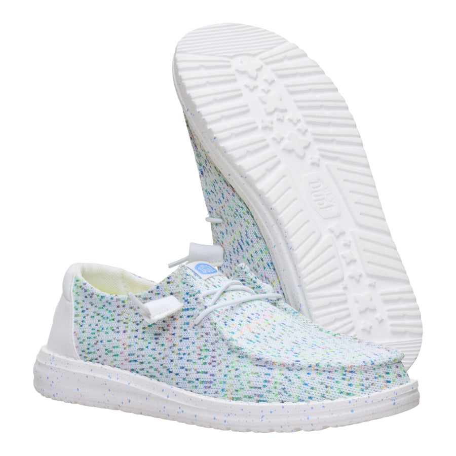 Wendy Stretch Speckle ÿ White/Multi - Image 3