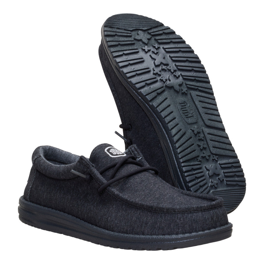 Wally Stretch Jersey Wide ÿ Black/Black - Image 3