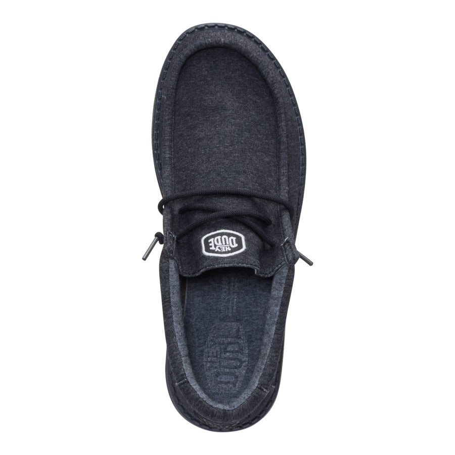 Wally Stretch Jersey Wide ÿ Black/Black - Image 6