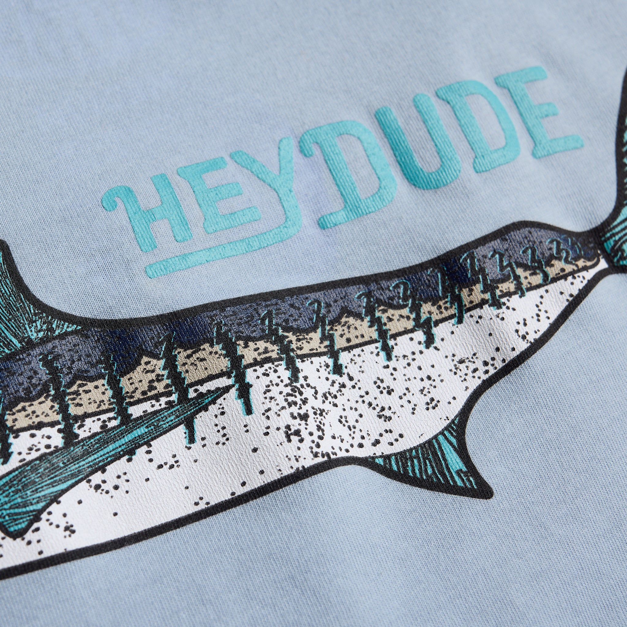 HEYDUDE Marlin Tee ÿ Light Blue - Image 4