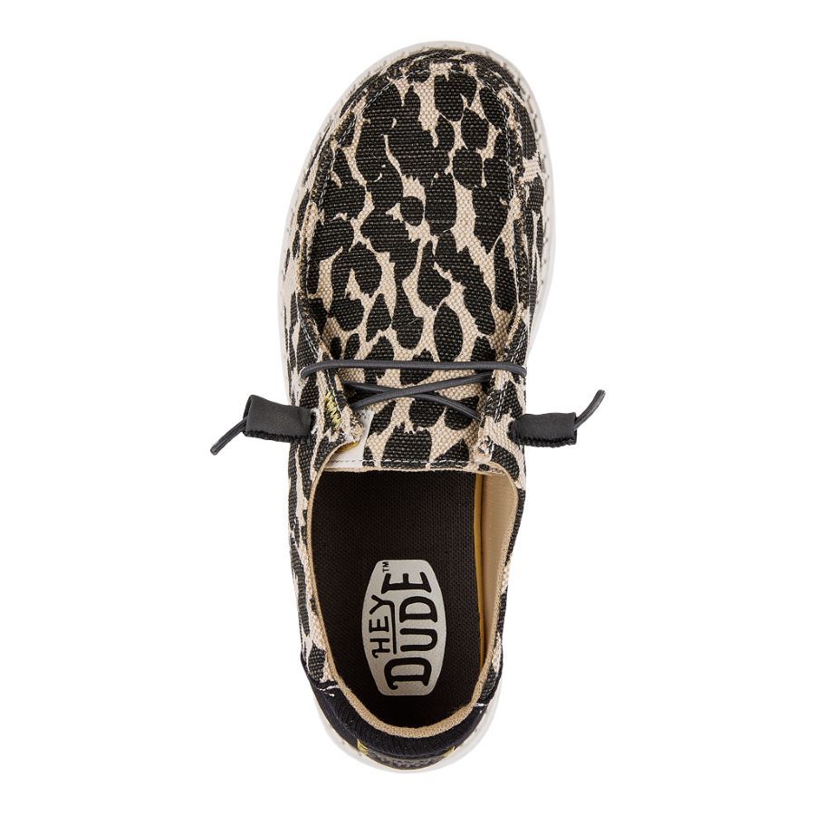 Wendy Leopard Sparkle Wide ÿ Leopard Tan - Image 6